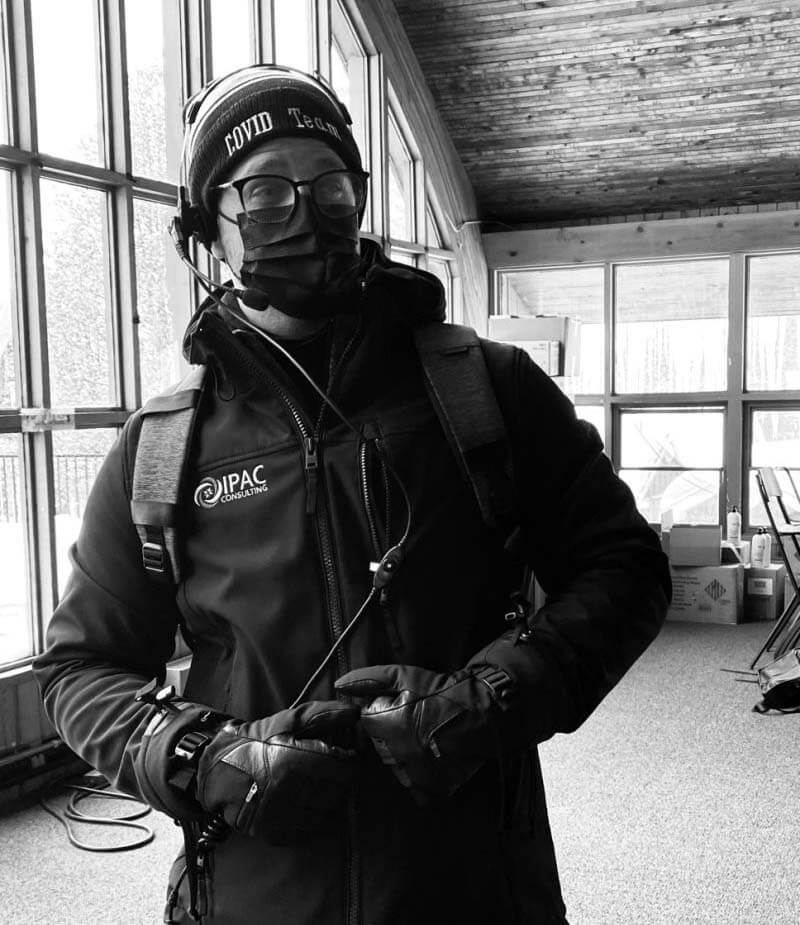 mike in gear